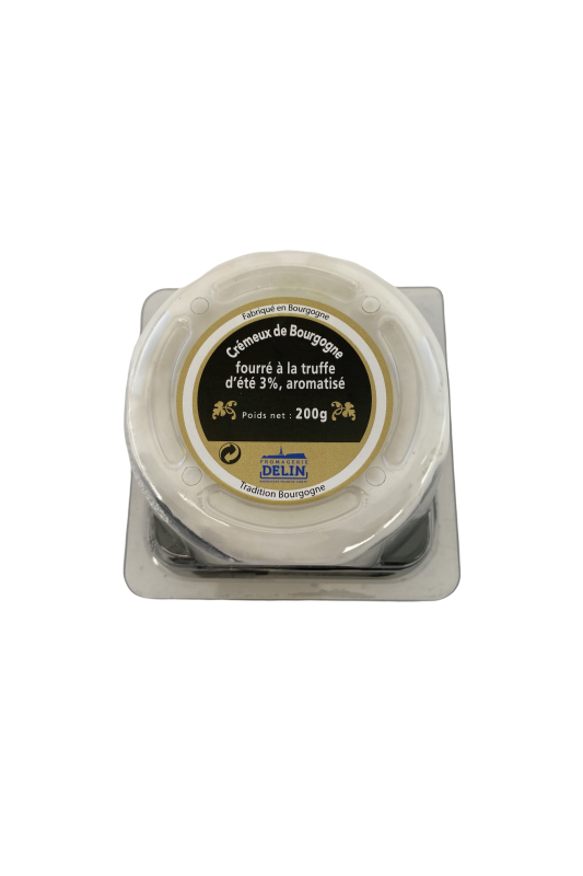 Crémeux de Bourgogne à la Truffe d'été sous cloche 200g x6