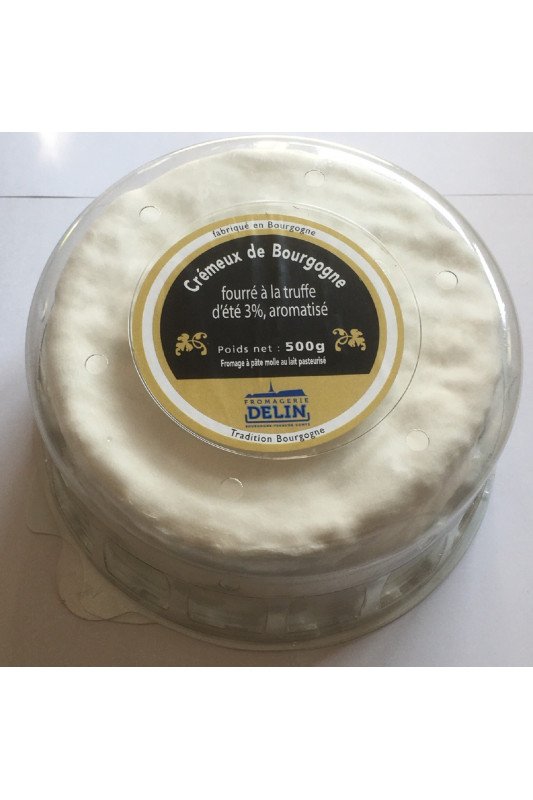 Crémeux de Bourgogne à la Truffe d'été sous cloche 500g x3