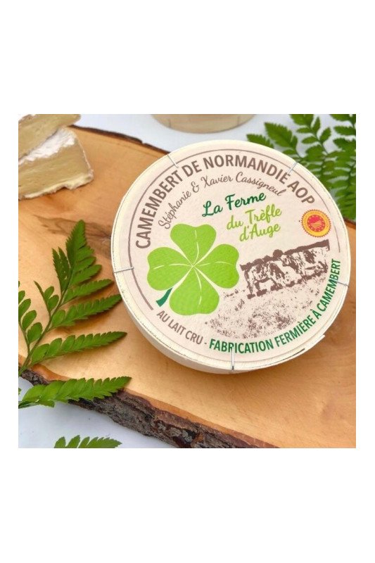 Camembert fermier AOP trèfle Auge 250g x 6