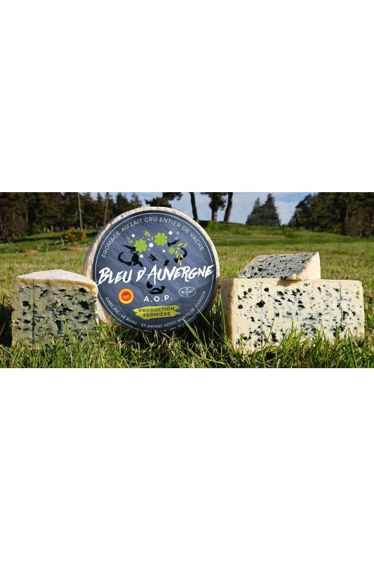 Bleu d'Auvergne fermier lait cru / raw 2.6kg