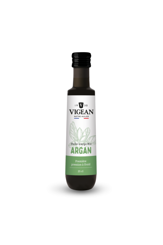 Huile d'argan vierge 250ml - Huilerie Vigean