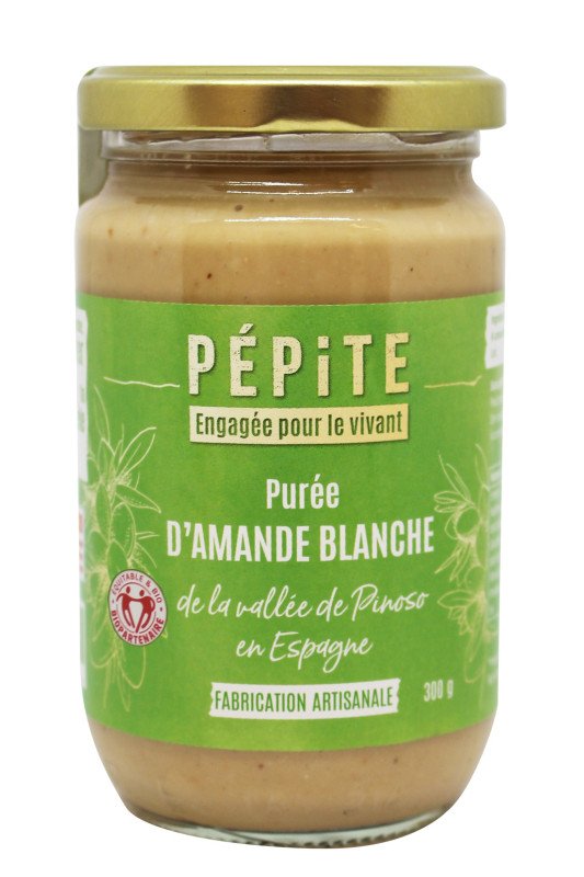 Purée d'Amande blanche 300g - Pépite