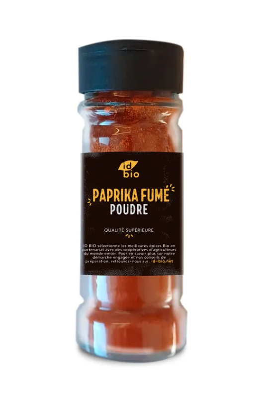 Paprika fume poudre pot verre 40g - IDBio