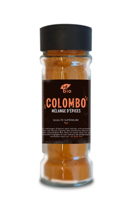 Mélange colombo pot verre 30g - IDBio