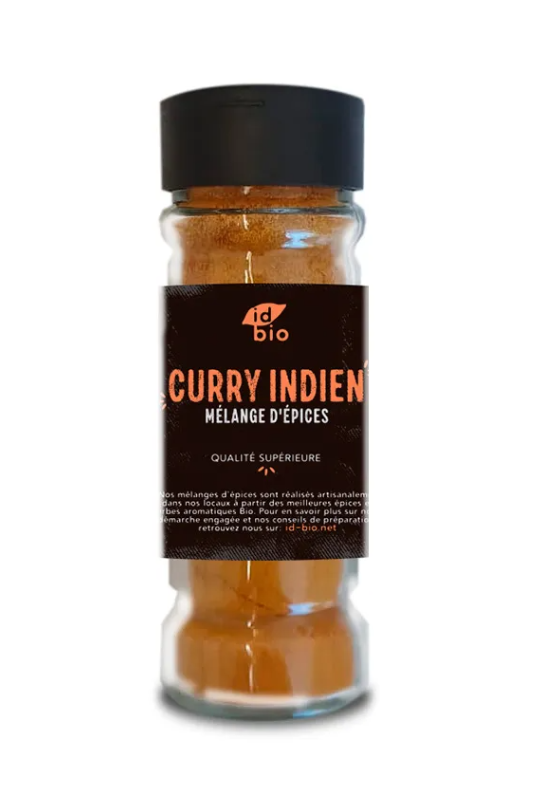 Curry indien pot verre 30g - IDBio