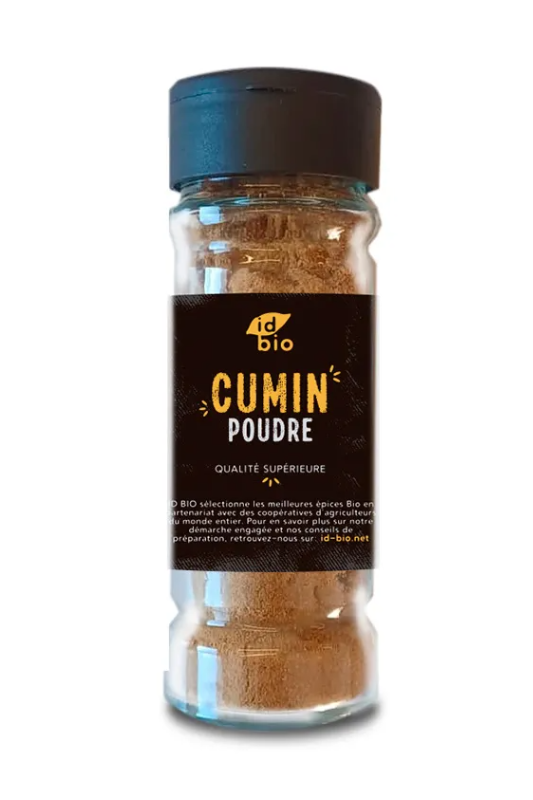 Cumin poudre pot verre 40g - IDBio