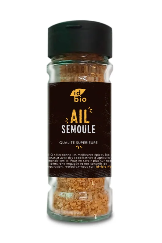 Ail semoule pot verre 40g - IDBio