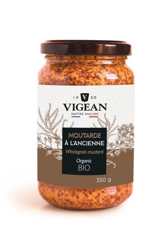 Moutarde ancienne 350g - Huilerie Vigean