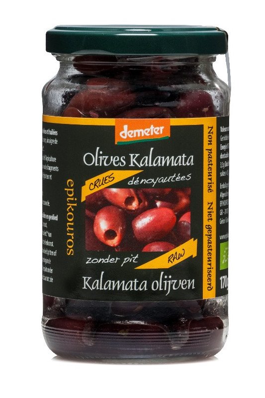 Olive crue kalamata denoyautee 170g - Epikouros