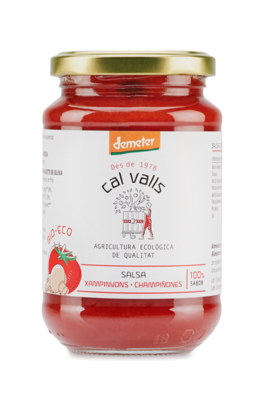 Sauce Tomate champignon 350g - Cal Valls