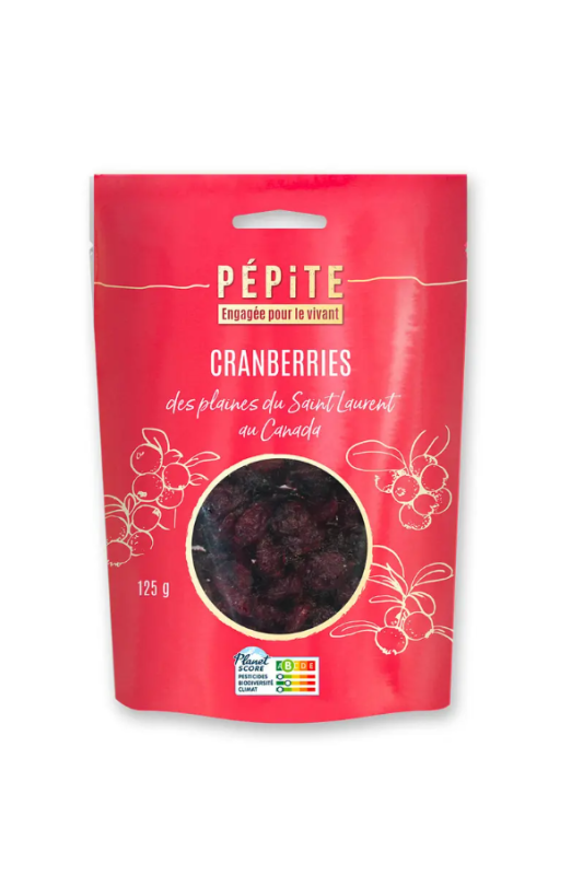 Cranberry 125g - Pépite