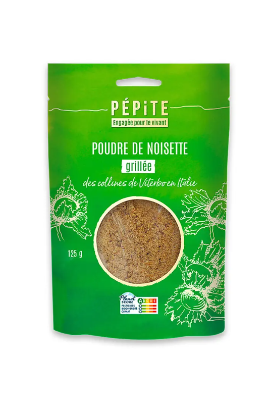 Noisette en poudre 125g - Pépite