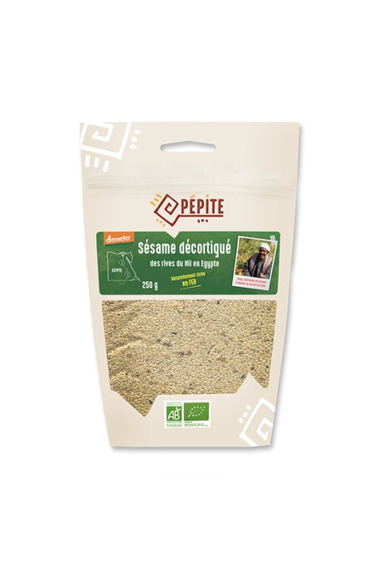 Graine de sesame decortique 250g - Pépite