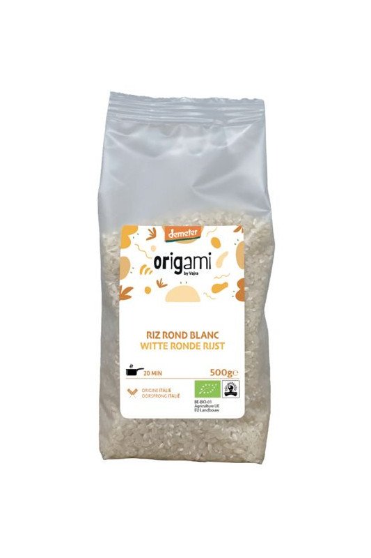 Riz rond blanc 500g - Origami