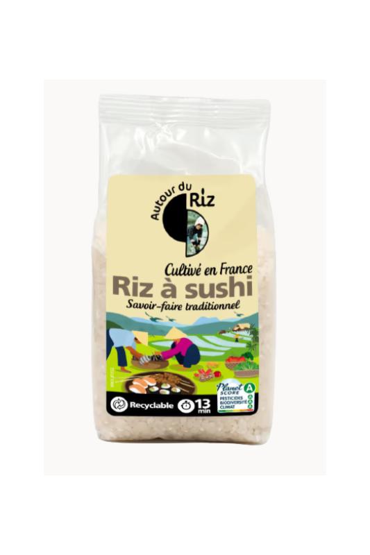 Riz a sushi 400g - Autour du Riz
