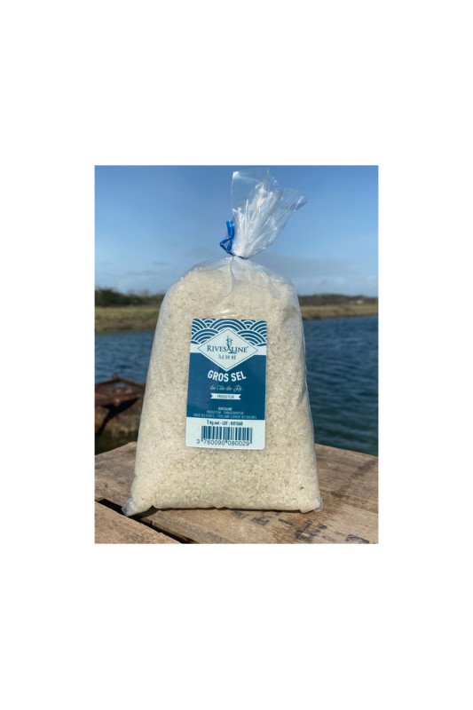 Gros sel de l'ile de Ré 1Kg - Rivesaline