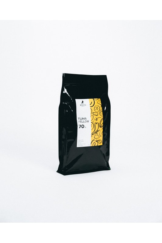 Chocolat noir 70% Tuma Yellow (Pistoles) - 2,5kg
