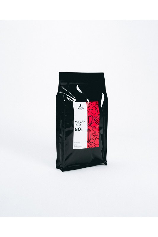 Chocolat noir 80% Mayan Red (Pistoles) - 2,5kg