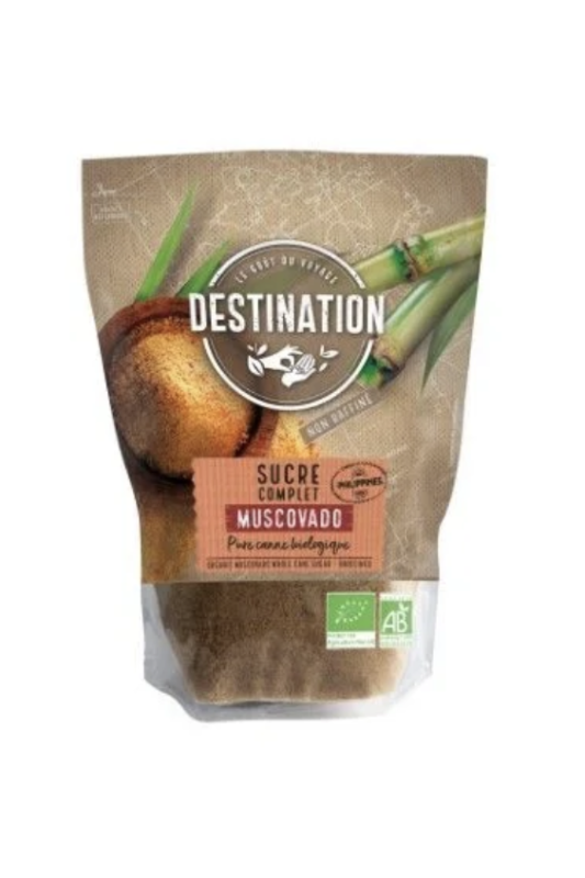 Sucre complet muscovado 500g - Destination
