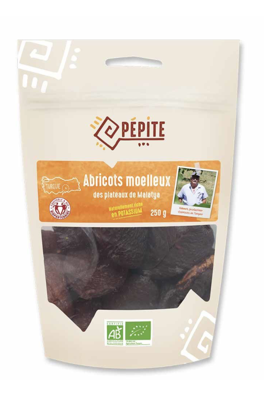 Abricot sec 250g - Pépite