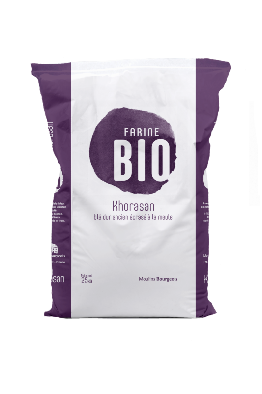 Farine de Khorasan Bio en 25 kg