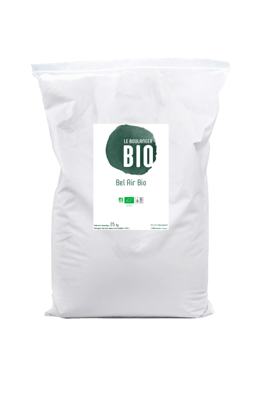 Farine Bel Air Bio Sac de 25 Kg