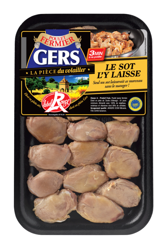Sot l'y laisse de poulet