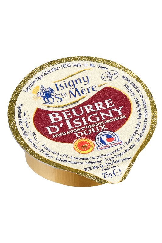 Soft Butter PDO Isigny Ste Mère 25g x48