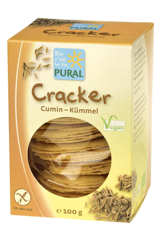 Crackers Cumin 100g - Pural
