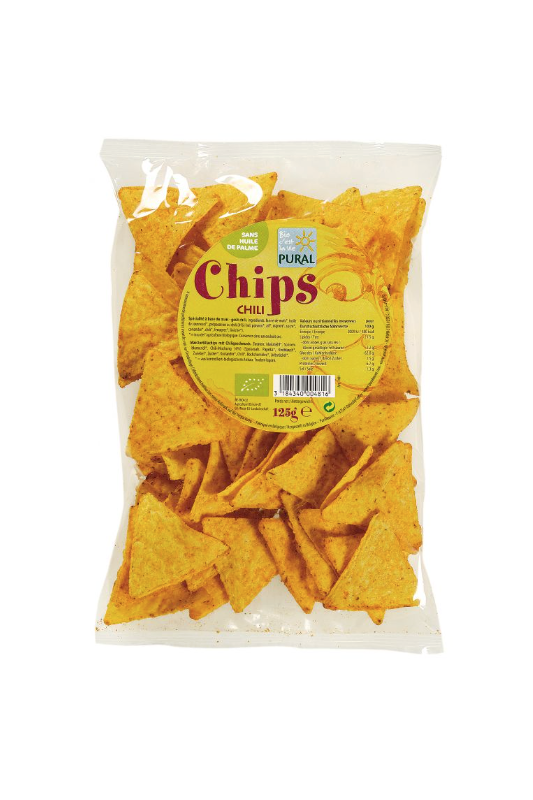 Chips Maïs Chili 125g - Pural