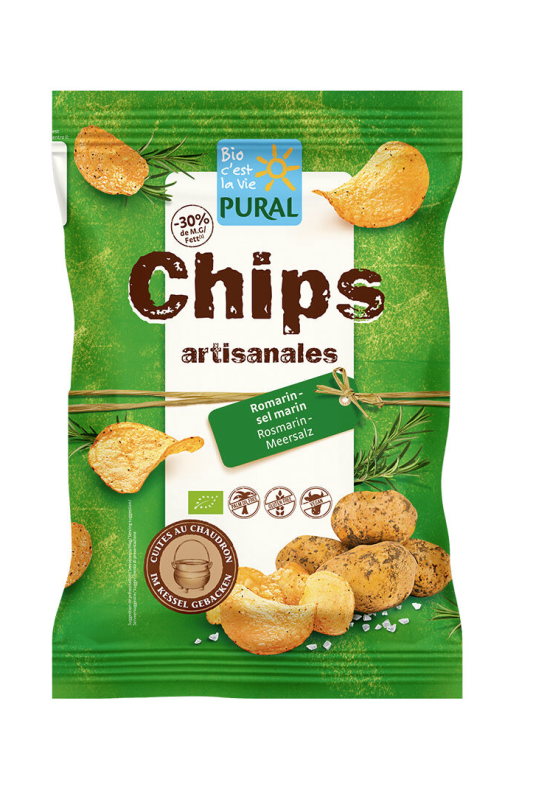 Chips au romarin 120g - Pural