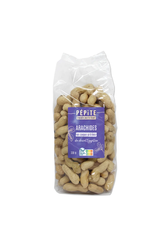 Arachide Coque Grillée 330g - Pépite