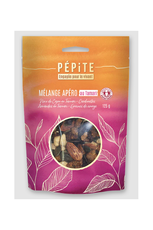 Mélange Apero au Tamari 125g - Pépite