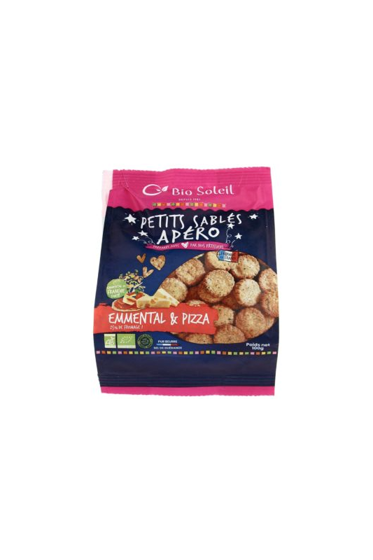 Sablés pizza & emmental 100g - Bio Soleil