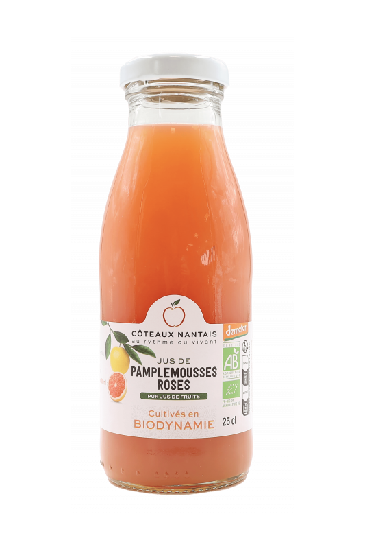 Jus de Pamplemouse Rose 250ml - Côteaux Nantais