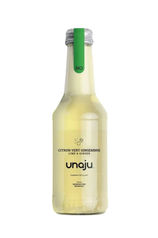 Unaju Citron Vert-Gingembre Bio 25cl